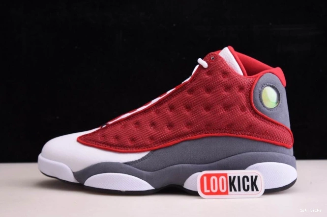 1st Kicks Retro Red Air Grey 13 Flint Gym Jordan 414571-600 0629